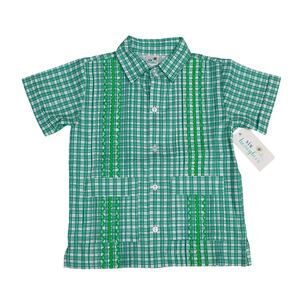 NWT Six Honeybees 2T Sugarplum Dreams Guayabera